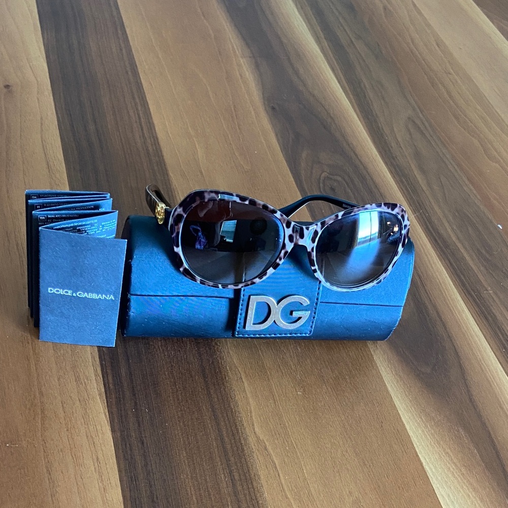 Dolce & Gabbana Women's Animal Print Sunglasses